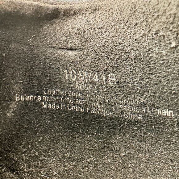 Karl Lagerfeld Nova Floral Studded Black Suede Womens Size 10 Slip On Loafers - Picture 14 of 16